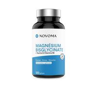 NOVOMA MAGNESIUM BISGLYCINATE 120 CAPSULES - 02/2026