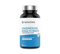Magnesium Bisglycinate (60 Caps)MagnésiumNovoma