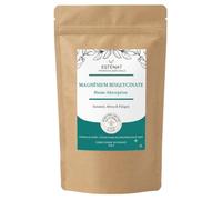 Magnésium Bisglycinate en Poudre 100g - Haute Absorption & Assimilation Facile - Sommeil, Stress, Fatigue - Alternative Économique 90 Gélules - Formule Pure Sans Additif - ESTÉNAT