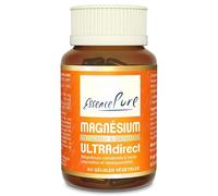 Magnésium Bisglycinate et Marin, Essence Pure, 60 Gélules, 1 Mois