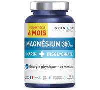 Magnesium Bisglycinate - Granions Magnesium Marin - Vitamine B6-180 Cp