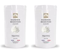 Magnésium bisglycinate poudre 100g, hautement assimilable, Nature AZ (Lot de 2)