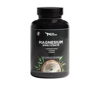 Magnésium Bisglycinate + Taurine & Vitamine B6 | Absorption Optimale 320 mg | Anti-Stress, Sommeil, Fatigue | Soutient Os, Muscles & Nerfs | 120 Gélules Vegan | Marque Française