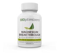 Magnesium Breakthrough 3.0 - Complexe 7 en 1 60 Gélules Végétaliennes | Glycinate, Malate, Taurate, Citrate | Magnésium Haute Concentration Sommeil, Anxiété, Crampes