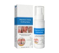Magnesium Herbals Spray de psoriasis | Spray réparateur naturel 50 ml | Spray apaisant pour le corps et le visage apaisant pour tous les types de peau