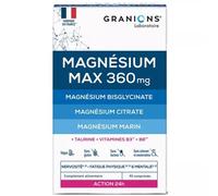 Magnésium Max 360mg Granions 90 Comprimés