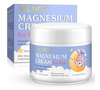 Magnésium pour les enfants, relaxation et relaxation du stress - La lotion contient des crèmes à la lavande, de la crème, de la vitamine E - Pour bébés, jeunes enfants et adolescents