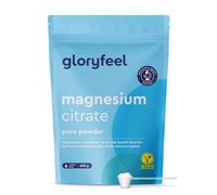 Magnesium Pur, 600g de Poudre (6 Mois de Réserve), Citrate de Magnésium Fortement Biodisponible, Pour Augmenter L'Énergie & Fonction Musculaire Normale*, Végan & Sans Additifs, Testé en Laboratoire