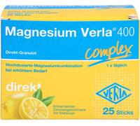 Magnésium Verla 400 granulés directs, 25 pcs. Sachets