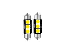 Magnet 2 Ampoules, C5w 36mm,Type Canbus Anti-Erreur, 3 Led Smd, 12v Intérieur, Plafonnier, Boite À Gant - Auto Et Moto
