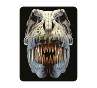 Magnet 3D LiveLife -Crane de T-Rex de Deluxebase. Aimant lenticulaire Puissant pour frigo 3D Dinosaure. Magnet décoratif Enfants & Adultes Illustrations sous Licence Artiste renommé David Penfound