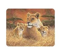 Magnet 3D LiveLife - Maternel de Deluxebase. Aimant lenticulaire Puissant pour frigo 3D Loup. Magnet décoratif Enfants & Adultes avec Illustrations sous Licence Artiste renommé Lucie Bilodeau