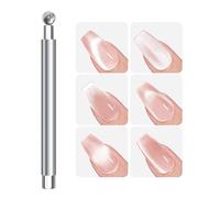 Magnet à ongles - outil d'œil de chaton à double extrémité pour créer un art étonnant, une conception ergonomique avec une poignée confortable, accessoire de beauté pour + façonner et concevoir des on