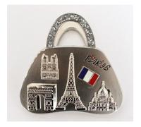 magnet aimant de frigo pince cadeaux souvenir de France Paris métal G61 (G61-1)