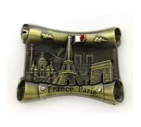 magnet aimant frigo cuisine souvenir France Paris métal cadeaux G209BZ 7X5cm