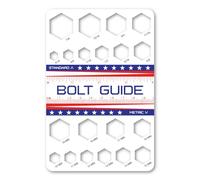 Magnet America Guide des tailles de l'aimant de 15,2 x 10,2 cm fabriqué pour les véhicules et les réfrigérateurs