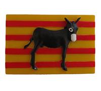 Magnet âne Catalan en Relief