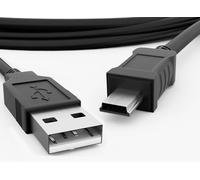 Magnet Câble Adaptateur USB 2.0 Mâle vers Mini B 5 Broches - 1M | Compatible avec GoPro Hero 3/4, Manettes PS3, Appareils Photo et GPS