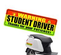 Magnet de la voiture du conducteur d'étudiant - Soyez un véhicule d'avertissement du patient | Aimant du conducteur étudiant pour la voiture | Magnet de sécurité réflexive avertissement réutilisable p