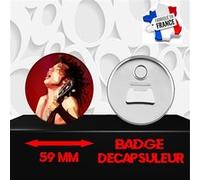 Magnet Décoratif décapsuleur aimanté 59 mm Groupe Rock AC/DC 333 G