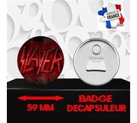 Magnet Décoratif décapsuleur aimanté 59 mm Groupe Rock SLAYER 496 G
