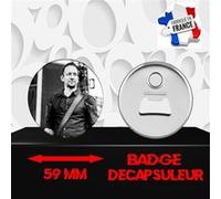 Magnet Décoratif décapsuleur aimanté 59 mm Groupe Rock VOLBEAT 423 G