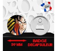 Magnet Décoratif décapsuleur aimanté 59 mm Manga Dragon Ball Z DBZ 127 G