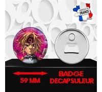 Magnet Décoratif décapsuleur aimanté 59 mm Manga Seven Deadly Sins 280 G