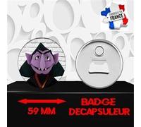 Magnet Décoratif décapsuleur aimanté 59 mm Sesame Street 1 rue sésame 629 G