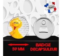 Magnet Décoratif décapsuleur aimanté 59 mm Sesame Street 1 rue sésame 631 G