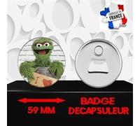 Magnet Décoratif décapsuleur aimanté 59 mm Sesame Street 1 rue sésame 632 G