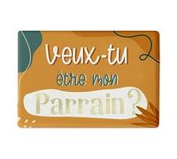 Magnet Demande de Marraine - Veux-tu être Mon Parrain ?