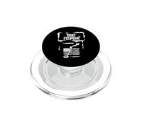 Magnet Detector Dirt Fishing America Flag Treasure Hunter PopSockets PopGrip pour MagSafe