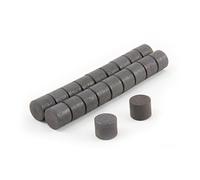 Magnet Expert 12 mm de diamètre x 10 mm d'épaisseur Y10 aimants en ferrite - 0.2 kg de traction (paquet de 400)