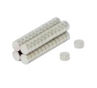 Magnet Expert 2 mm de diamètre x 1 mm d'épaisseur N42 Néodyme Aimant - 0.11 kg Pull (paquet de 50) F321-50 Argent