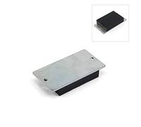 Magnet Expert 75 x 50 x 12 mm en caoutchouc épais enduit Mag Pad - Pull 3.2 kg