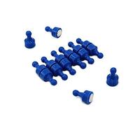 Magnet Expert Lot De 12aimants En Forme De Quille Pour Le Bureau Ou Le Frigo Bleu 12x21mm