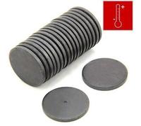 Magnet Expert Lot de 20 aimants circulaires isotropiques en ferrite Y10 Force 0,6 kg 30 x 3 mm