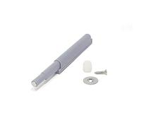 Magnet Expert Lot de 200 loquets magnétiques avec fixation cachée Gris 85/123 mm