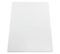 Magnet Expert Ltd Feuille aimantée flexible de décoration Blanc mat Format A4 297 x 210 x 0,85 mm - F4MA4MW