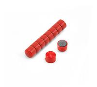 Magnet Expert Petit budget Bureau aimantées - Rouge (paquet de 10)