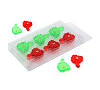 Magnet Expert Pouce vert et rouge Haut/Bas aimant en forme de main (22 mm de diamètre x 4 mm de haut) (1 paquet de 12)