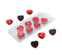 Magnet Expert Rouge en forme de coeur aimants (20 mm de diamètre x 8 mm de haut) (1 Lot de 7)