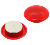 Magnet Expert Rouge haute puissance Panneau/planification aimant (30 mm de diamètre x 11 mm de haut) (pack de 2)