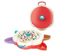 Magnet Fishing Toy, Kids Rotating Game, Musical Battery-Operated Set, Colorful Fish Catching Action, Fine Motor Skill Builder, for Boys Girls Age 4 5 6 Learning Play