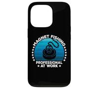 Magnet Fishing Treasure Hunters Dirt Fisher Metal Detecting Coque pour iPhone 13 Pro