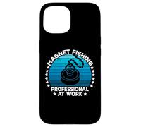 Magnet Fishing Treasure Hunters Dirt Fisher Metal Detecting Coque pour iPhone 15