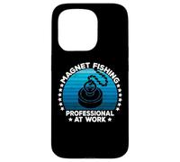 Magnet Fishing Treasure Hunters Dirt Fisher Metal Detecting Coque pour iPhone 15 Pro