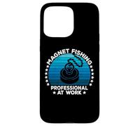 Magnet Fishing Treasure Hunters Dirt Fisher Metal Detecting Coque pour iPhone 15 Pro Max