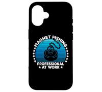 Magnet Fishing Treasure Hunters Dirt Fisher Metal Detecting Coque pour iPhone 16
